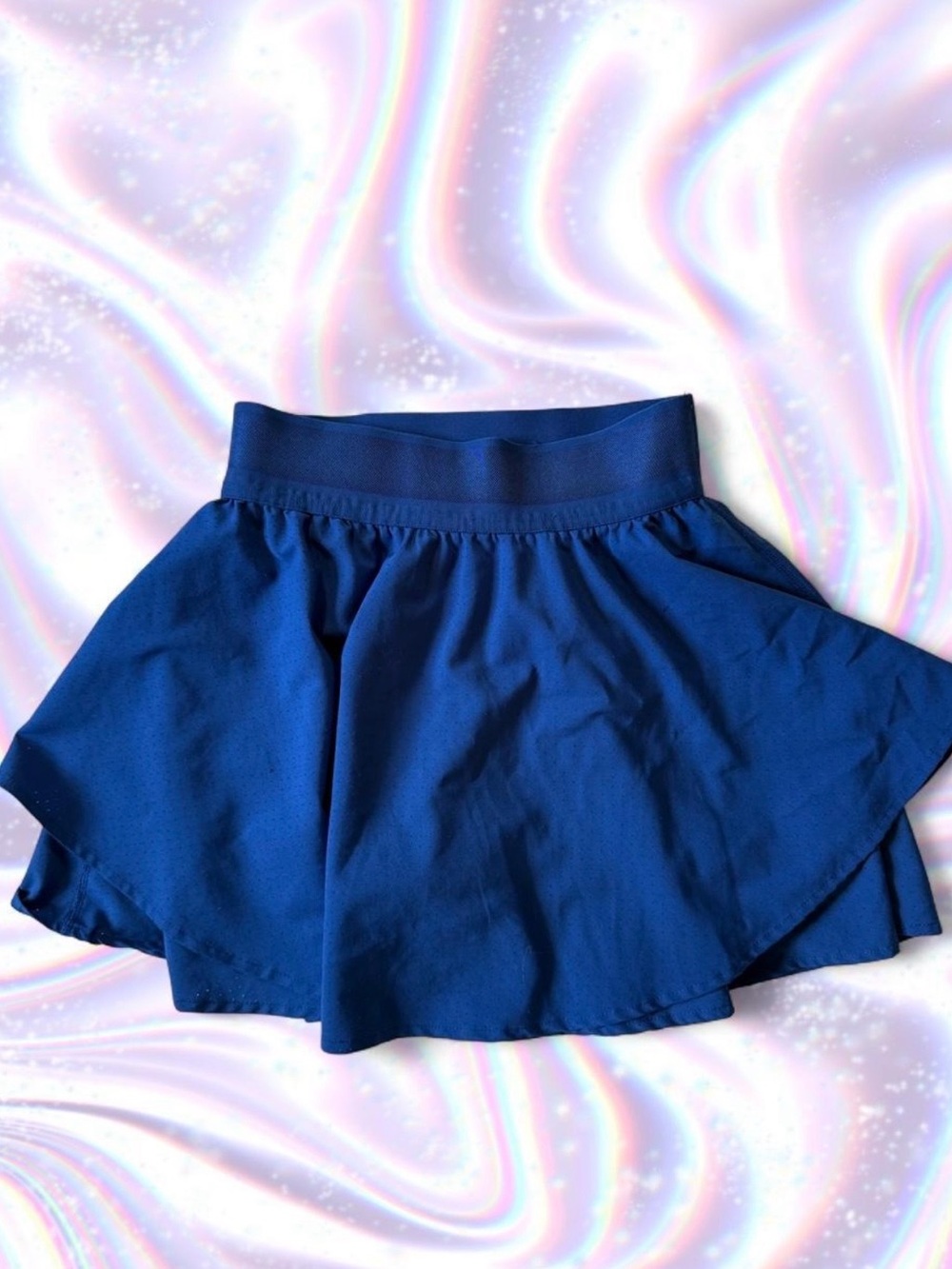 90 Degree By Reflex Deep Blue Circle Skort